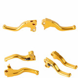 CNC Shorty Hand Control Lever Kit Brake Clutch Levers For Harley Touring Electra Street Glide Road King 1996-2007