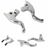 CNC Shorty Hand Control Lever Kit Brake Clutch Levers For Harley Touring Road Glide Special Ultra Limited CVO/SE 2017-2020 - pazoma