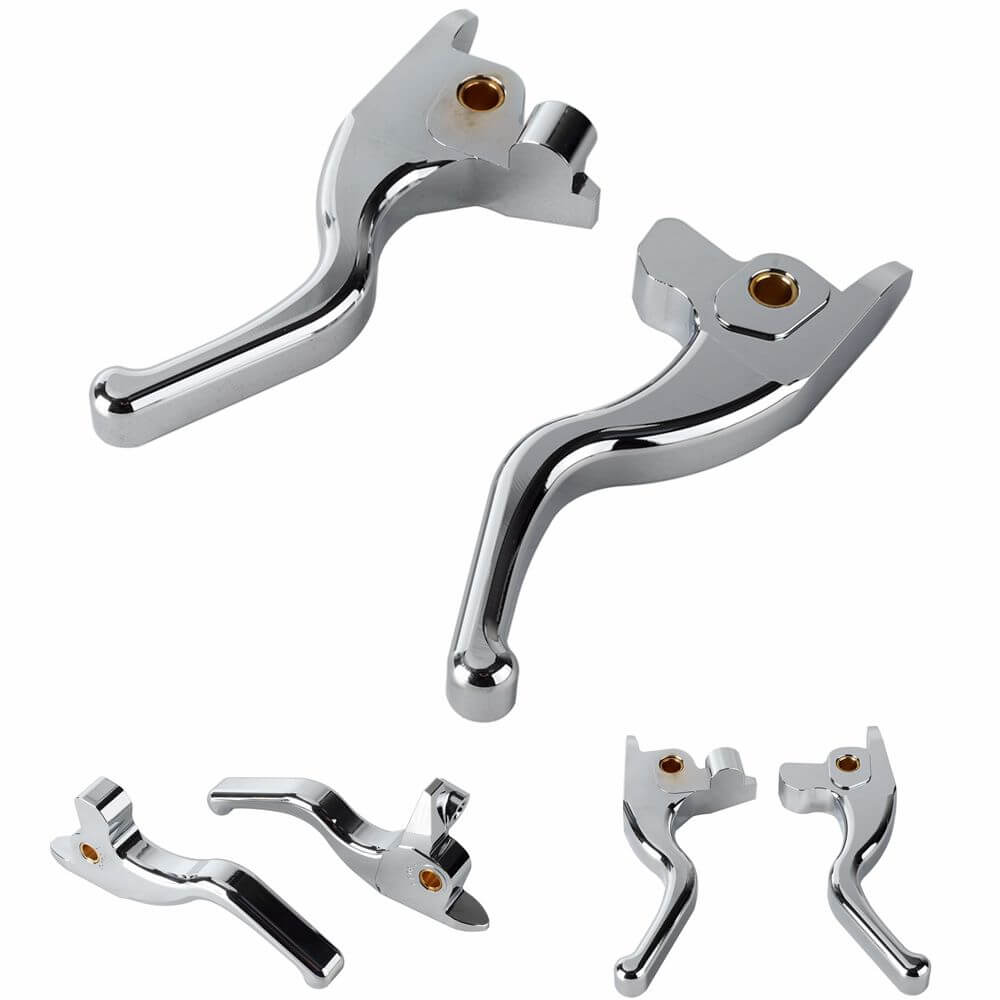 CNC Shorty Hand Control Lever Kit Brake Clutch Levers For Harley Touring Road Glide Special Ultra Limited CVO/SE 2017-2020 - pazoma