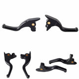 CNC Shorty Hand Control Lever Kit Brake Clutch Levers For Harley Tri Glide Ultra Classic CVO/SE Freewheeler 2019-2020 - pazoma