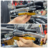 CNC Shorty Hand Control Lever Kit Brake Clutch Levers For Harley Touring Electra Glide Highway King Ultra Limited 2021-2024 - pazoma