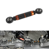 Carbon Fiber CNC Mid-Control Adjustable Shifter Linkage For Harley Softail Dyna FXR Low Rider FXLR S FXLRS ST FXLRST Street Bob FXBB Standard - pazoma