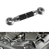 Carbon Fiber CNC Mid-Control Adjustable Shifter Linkage For Harley Softail Dyna FXR Low Rider FXLR S FXLRS ST FXLRST Street Bob FXBB Standard - pazoma
