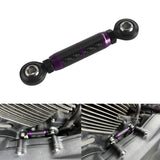 Carbon Fiber CNC Mid-Control Adjustable Shifter Linkage For Harley Softail Dyna FXR Low Rider FXLR S FXLRS ST FXLRST Street Bob FXBB Standard - pazoma