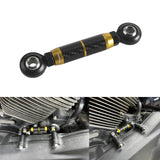 Carbon Fiber CNC Mid-Control Adjustable Shifter Linkage For Harley Softail Dyna FXR Low Rider FXLR S FXLRS ST FXLRST Street Bob FXBB Standard - pazoma
