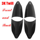 Carbon Fiber Performance Bagger Handguards Hand Guard For Harley Touring Street Glide CVO Ultra FLHX FLHXSE FLHXU 2023.5-2025