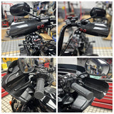 Carbon Fiber Performance Bagger Handguards Hand Guard For Harley Touring Street Glide CVO Ultra FLHX FLHXSE FLHXU 2023.5-2025
