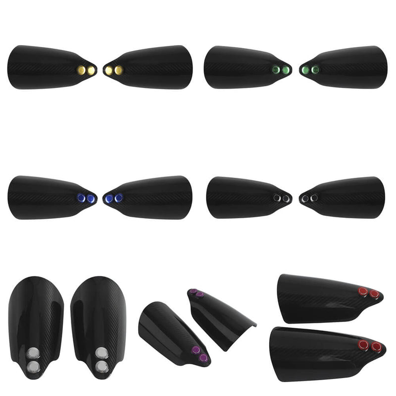 Carbon Fiber Performance Bagger Handguards Hand Guard For Harley Touring Street Glide CVO Ultra FLHX FLHXSE FLHXU 2023.5-2025