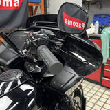Carbon Fiber Performance Bagger Handguards Hand Guard For Harley Touring Street Glide CVO Ultra FLHX FLHXSE FLHXU 2023.5-2025