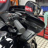 Carbon Fiber Performance Bagger Handguards Hand Guard For Harley Touring Street Glide CVO Ultra FLHX FLHXSE FLHXU 2023.5-2025