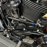 Carbon Fiber Adjustable Clutch Shifter Linkage For Harley Touring Street Glide Road Glide Ultra Limited FLHR Softail 1986-2026 - pazoma