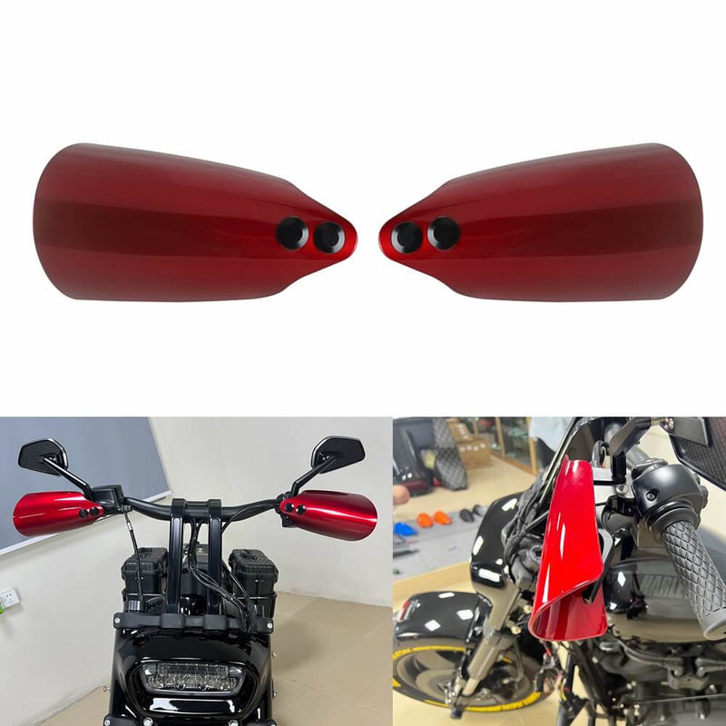 Club Style Handguards Hand Guard For Harley Softail M8 Low Rider ST FXLRST Deluxe FLDE Heritage Classic FLHC Street BOB FXBB 2018-2024 - pazoma