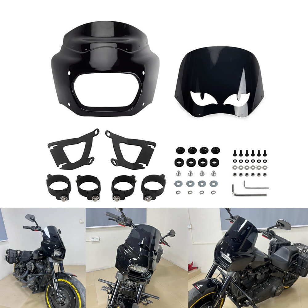 Memphis ROAD WARRIOR Club Style Headlight Fairing Front Mask