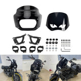 Club Style Headlight Fairing Front Mask w/11