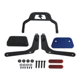 Club Style Passenger Backrests Low profile Fixed Mini Sports Sissy Bar Kit For Harley M8 Softail Street Bob FXBBS FXBB FLDE FLSL FXST Standard 2018-