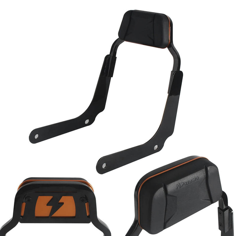 Club Style Passenger Backrests Low profile Fixed Mini Sports Sissy Bar Kit For Harley M8 Softail Street Bob FXBBS FXBB FLDE FLSL FXST Standard 2018- - pazoma