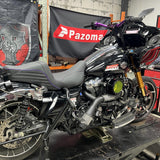 Color Air Cleaner Replacement Window For Trask Harley Touring Softail Assassin Assault Original Fury Typhoon Dyna Sportster Turbo System - pazoma
