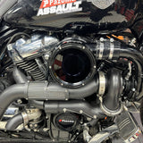 Color Air Cleaner Replacement Window For Trask Harley Touring Softail Assassin Assault Original Fury Typhoon Dyna Sportster Turbo System - pazoma