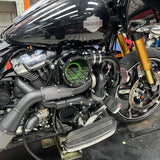 Color Air Cleaner Replacement Window For Trask Harley Touring Softail Assassin Assault Original Fury Typhoon Dyna Sportster Turbo System - pazoma