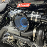 Color Air Cleaner Replacement Window For Trask Harley Touring Softail Assassin Assault Original Fury Typhoon Dyna Sportster Turbo System - pazoma
