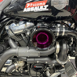 Color Air Cleaner Replacement Window For Trask Harley Touring Softail Assassin Assault Original Fury Typhoon Dyna Sportster Turbo System - pazoma