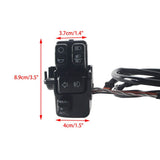 Cruise Control Kit Switch Button W/Auxiliary(AUX) lamp switch For '16-'24 Harley Softail Heritage Classic FLHCS Deluxe FLDE