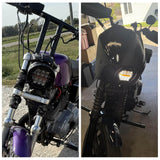 DOT Approved 5-3/4" 5.75 Inch LED Headlight For Harley Dyna Street Bob Super Wide Glide Low Rider Night Rod Train Softail Deuce Sportster Iron 883