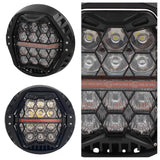 DOT Approved 5-3/4" 5.75 Inch LED Headlight For Harley Dyna Street Bob Super Wide Glide Low Rider Night Rod Train Softail Deuce Sportster 883 - pazoma