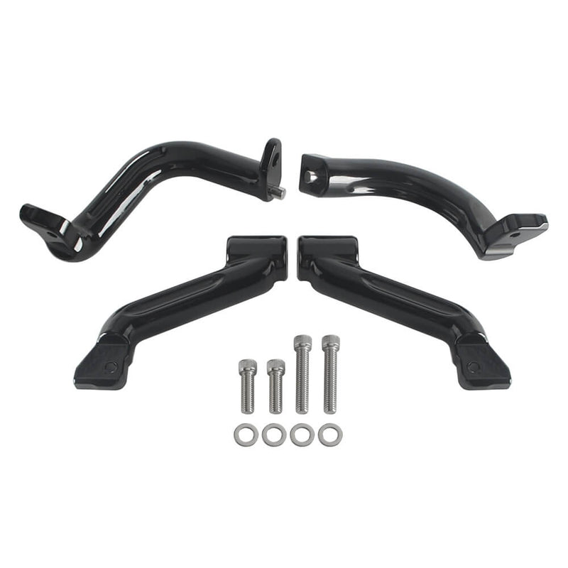 Driver Floorboard Mount Brackets for Harley Touring Road Glide CVO ST Street Glide Road King 2009-2026 - pazoma