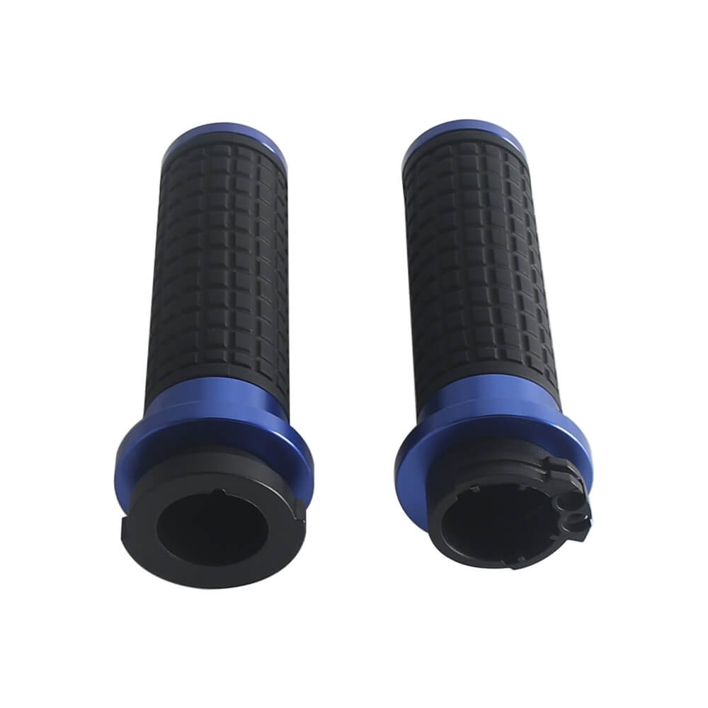Dual Cable Throttle CNC Hand Grips for Harley ’02-’17 VRSC ’96-later XL ’08-’13 XR ’96-’17 Dyna ’95-’15 Softail ’96-’07 Touring