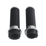 Dual Cable Throttle CNC Hand Grips for Harley ’02-’17 VRSC ’96-later XL ’08-’13 XR ’96-’17 Dyna ’95-’15 Softail ’96-’07 Touring