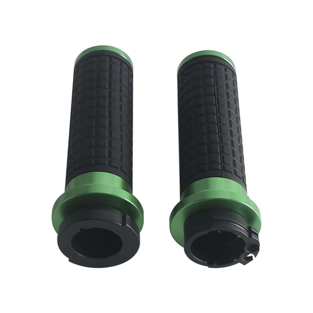 Dual Cable Throttle CNC Hand Grips for Harley ’02-’17 VRSC ’96-later XL ’08-’13 XR ’96-’17 Dyna ’95-’15 Softail ’96-’07 Touring
