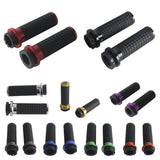 Dual Cable Throttle CNC Hand Grips for Harley ’02-’17 VRSC ’96-later XL ’08-’13 XR ’96-’17 Dyna ’95-’15 Softail ’96-’07 Touring