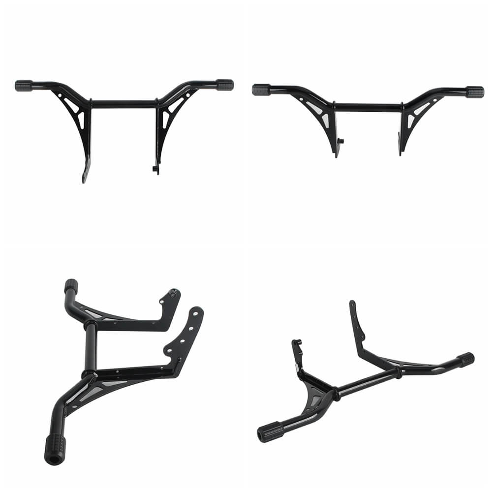 Highway Engine Guard Crash Bar Passenger Peg Frame Slider For 2018-2024 Harley Softail Streetbob Low Rider S ST Fat Bob Standard - pazoma