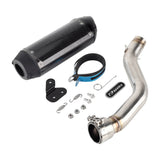 Carbon Fiber Street Cannon Muffler Slip-On Pipe Exhaust System For Harley Pan America 1250 Special RA1250S RA1250 2021-2023 - pazoma