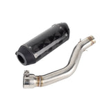 Carbon Fiber Street Cannon Muffler Slip-On Pipe Exhaust System For Harley Pan America 1250 Special CVO RA1250SE RA1250S RA1250 2021-2024 - pazoma