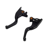 CNC Shorty Hand Control Lever Kit Brake Clutch Levers For Harley Touring Road King Special Street Glide CVO/SE 2017-2020 - pazoma