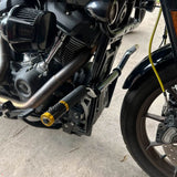 Engine Guard Highway Peg Crash Bar Bumper Protection Grip Tape kit For Harley - pazoma