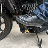 Engine Guard Highway Peg Crash Bar Bumper Protection Grip Tape kit For Harley - pazoma