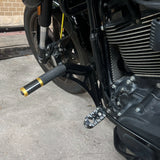 Engine Guard Highway Peg Crash Bar Bumper Protection Grip Tape kit For Harley - pazoma