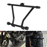Harley Softail M8 Low Rider ST 117 FXLRST Front Rear Highway Peg High 2 Step Engine Guard Crash Bar Passenger Peg Frame Slider 2022-2025