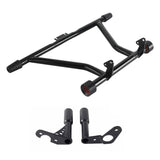 Harley Softail M8 Low Rider ST 117 FXLRST Front Rear Highway Peg High 2 Step Engine Guard Crash Bar Passenger Peg Frame Slider 2022-2025