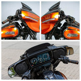 Fairing Mount Side Mirrors for Harley Street Glide Ultra LIMITED ST CVO Touring 2023.5-2026 Wide Angle Rear View Mirror - pazoma