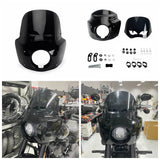 2020-2023 Harley M8 Softail Low Rider S 114 117 FXLRS Club Style Headlight Fairing w/11