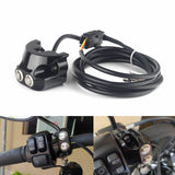 Air Ride Switch Motorcycle Suspension Control Kit For Harley Handlebar 1" Dyna V-Rod Sportster Touring w/ AERO Systems Legend AIR AIR-A - pazoma