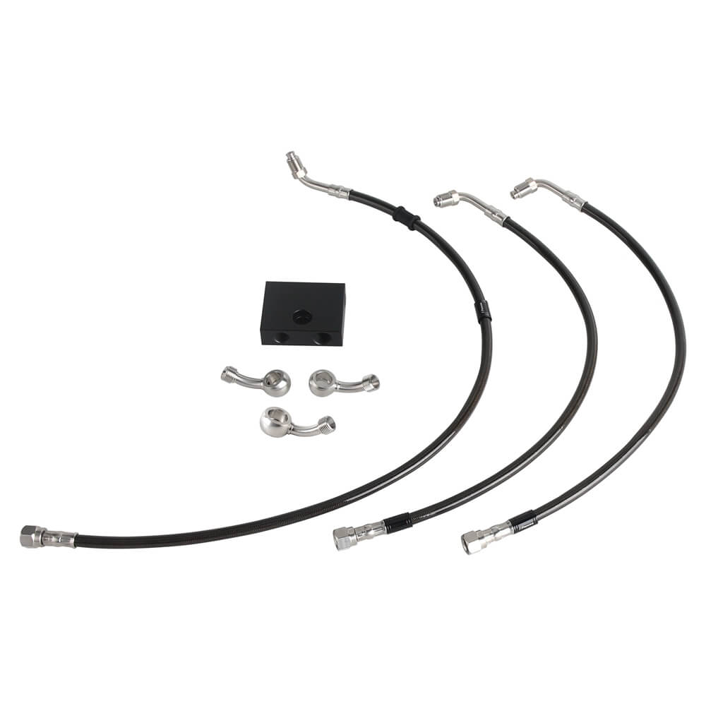 Mofun Extended Length Hydraulic Front Brake Line Kit For 16"-18