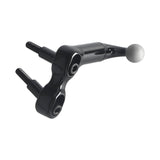 Offset Perch Mount Kit Phone Carrier Mount Holder One-Touch Quick Lock Stand For Harley Honda Kawasaki Victory Yamaha BMW - pazoma