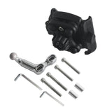 Offset Perch Mount Kit Phone Carrier Mount Holder One-Touch Quick Lock Stand For Harley Honda Kawasaki Victory Yamaha BMW - pazoma