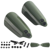Two-tone Color Performance Bagger Handguards w/Mounting Hardware For Harley Touring Street Glide CVO Ultra FLHX FLHXSE 2023.5-26 - pazoma