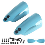 Two-tone Color Performance Bagger Handguards w/Mounting Hardware For Harley Touring Street Glide CVO Ultra FLHX FLHXSE 2023.5-26 - pazoma